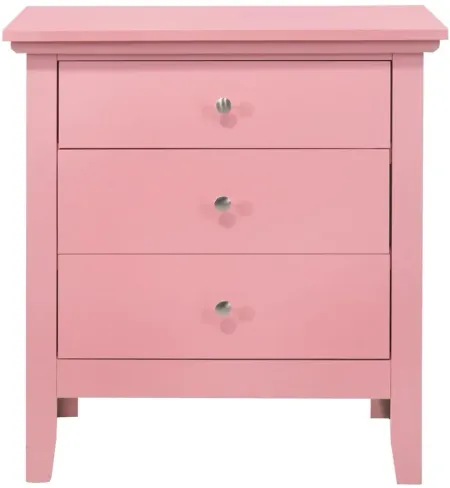 Hammond Nightstand in Pink by Glory Furniture