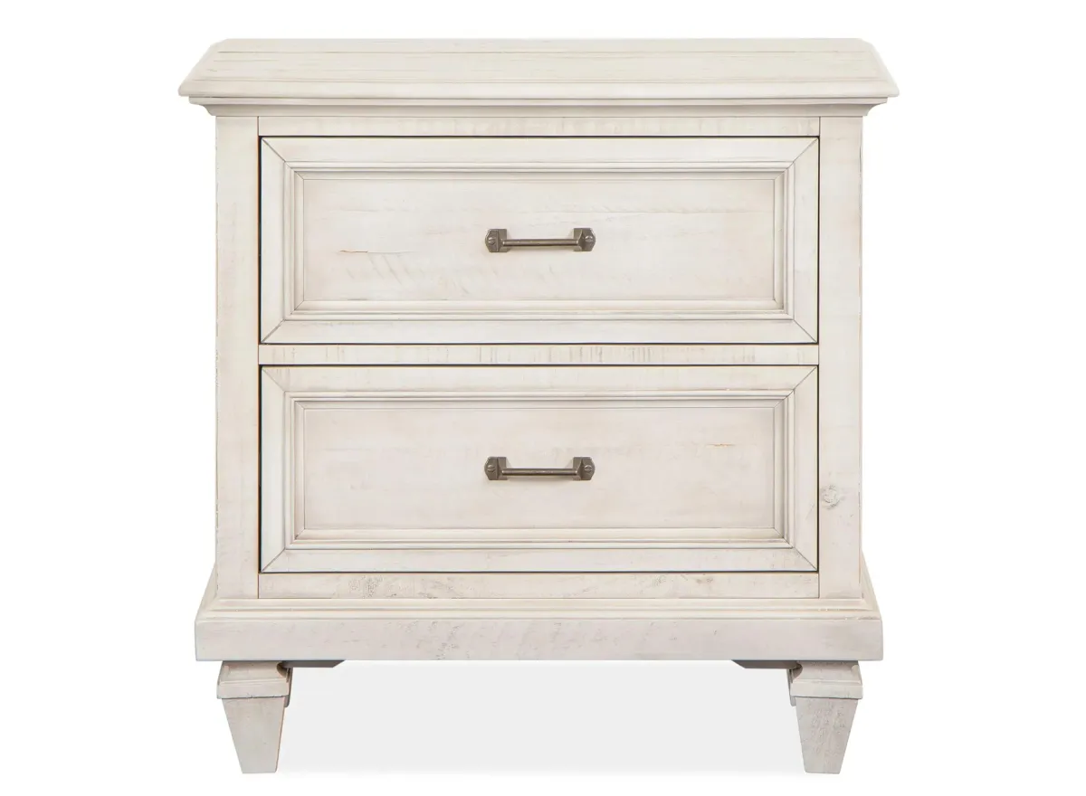 Ashford Nightstand in Alabaster by Magnussen Home