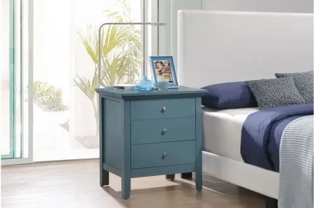 Hammond Nightstand in Teal by Glory Furniture