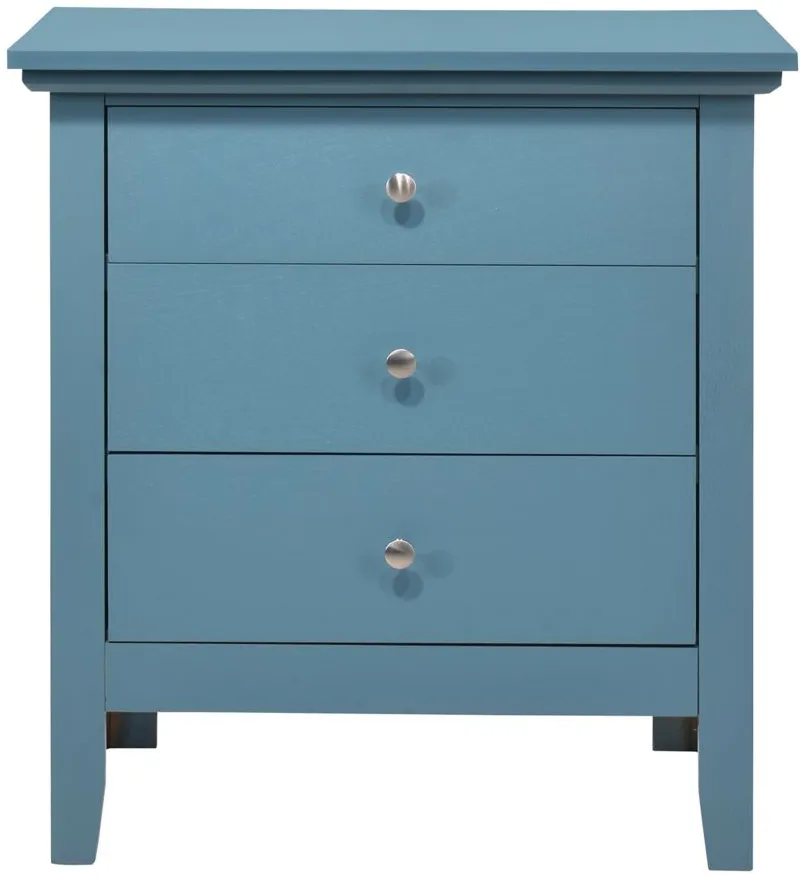 Hammond Nightstand in Teal by Glory Furniture