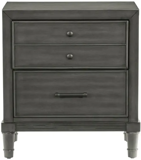 Lana Nightstand in Gray by Homelegance
