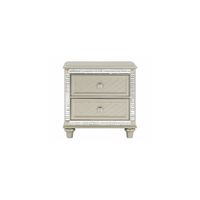 Lovell Nightstand in champagne by Homelegance