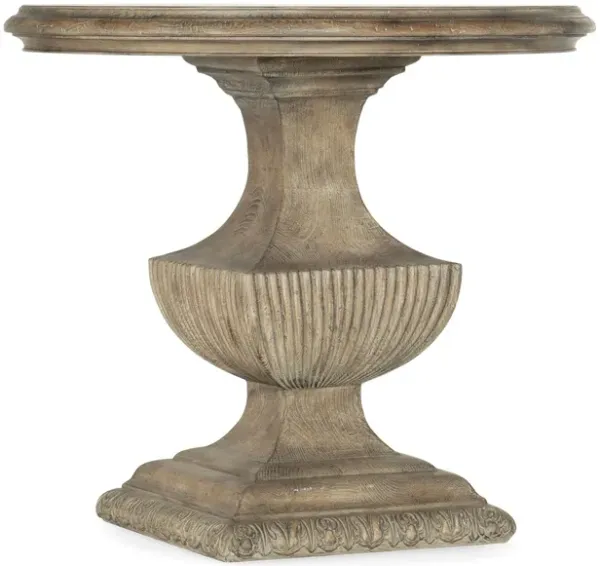 Castella Urn Pedestal Nightstand