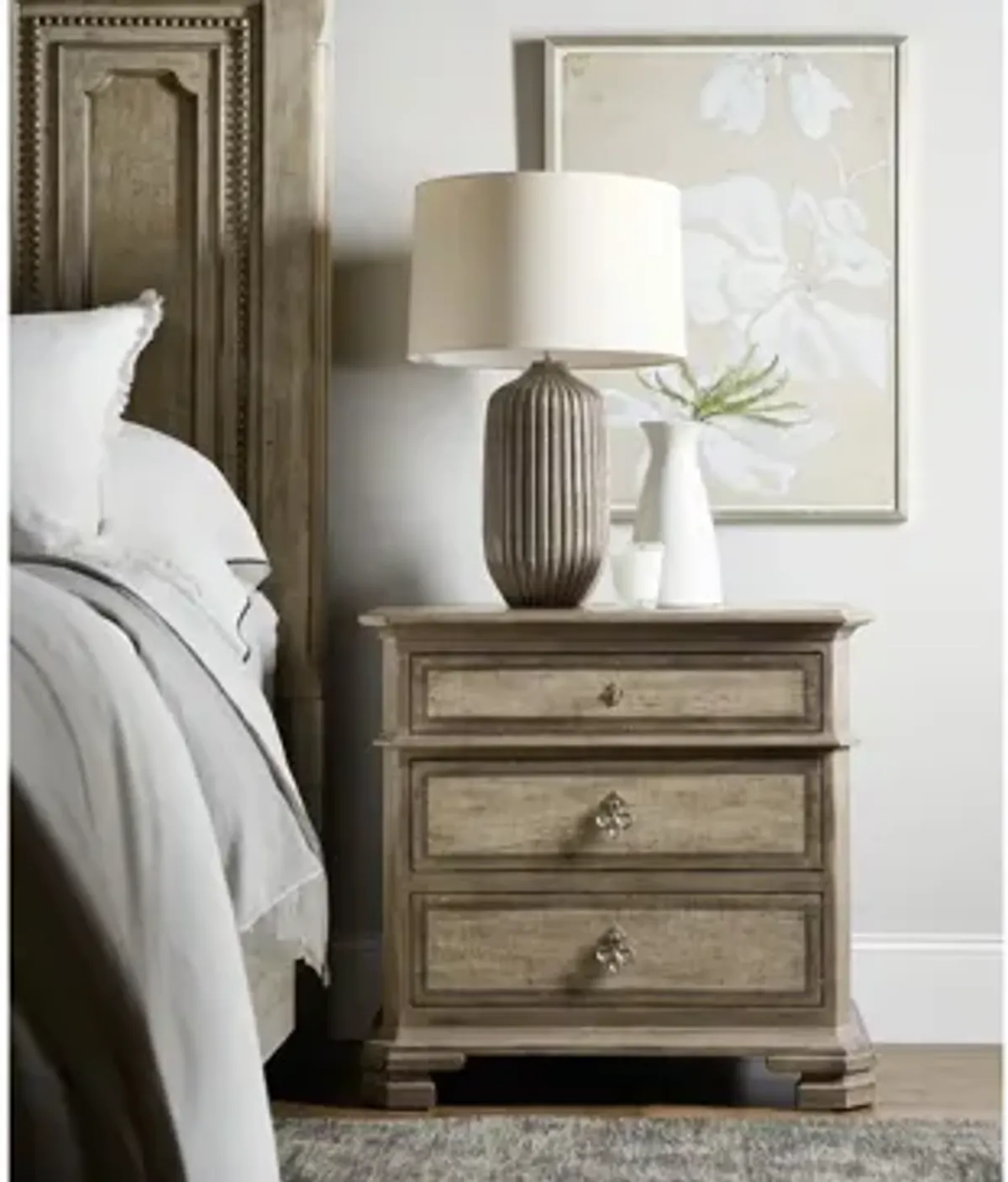 Alfresco Three-Drawer Nightstand