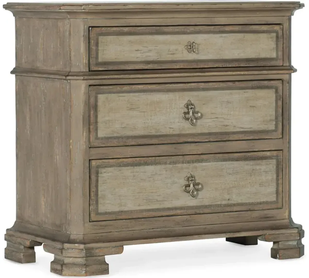 Alfresco Three-Drawer Nightstand