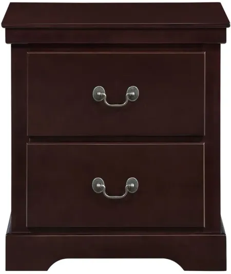 Place Nightstand in Cherry by Homelegance