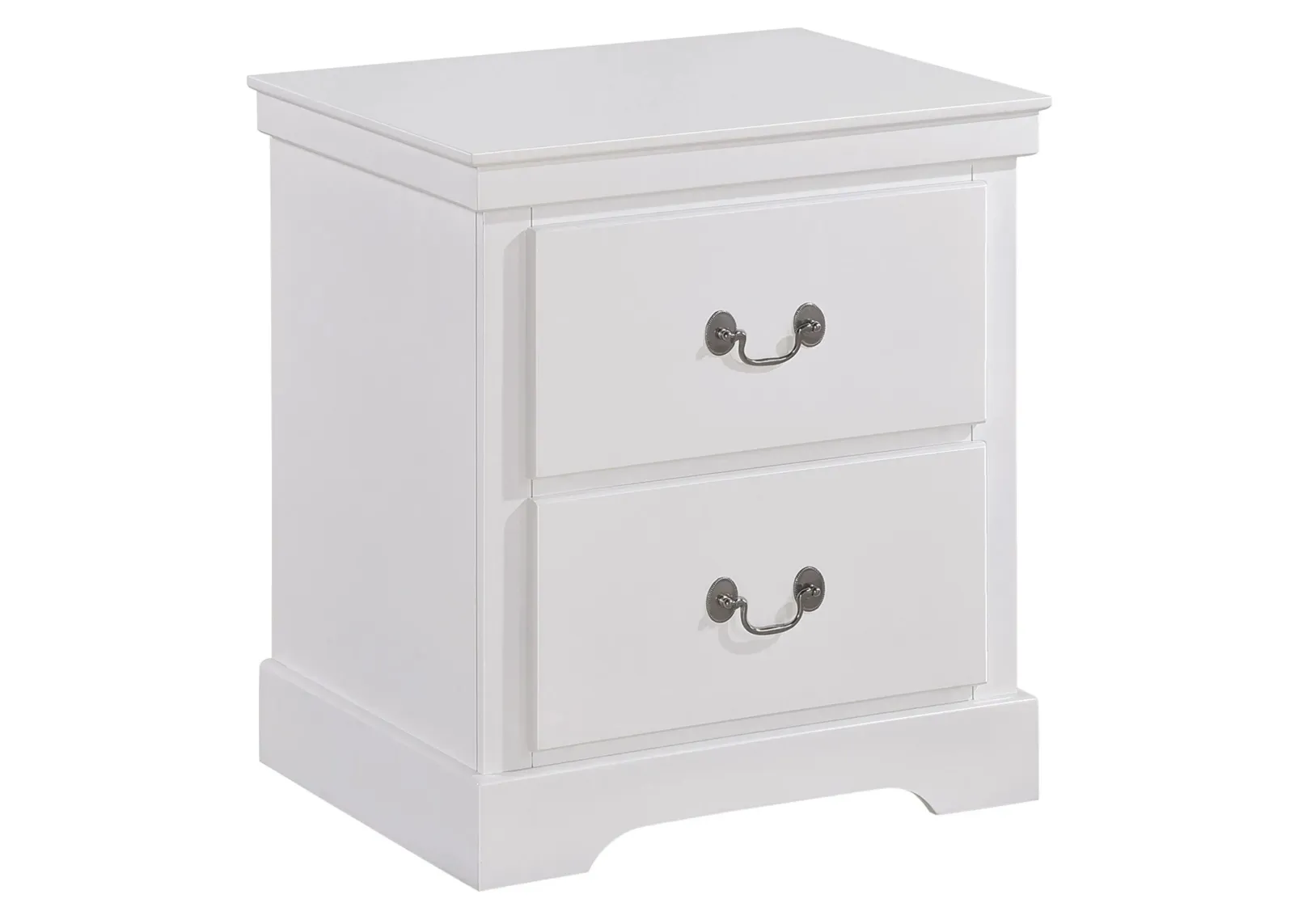 Place Nightstand in White by Homelegance