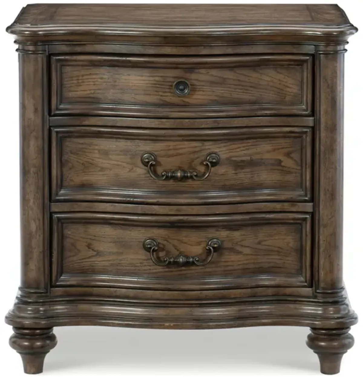 Moorewood Park Nightstand in Dark Oak by Homelegance