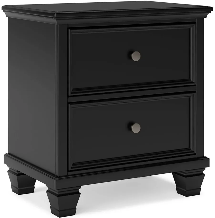 Lanolee Nightstand in Black by Ashley Furniture
