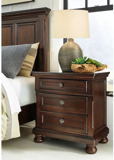Porter Nightstand in Rustic Brown by Ashley Furniture