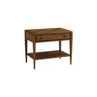 Nova Drawer Side Table in Dusk by Theodore Alexander