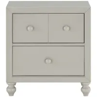 Ruote Nightstand in Gray by Homelegance