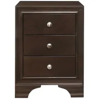 Woodwell Nightstand in Brown by Homelegance