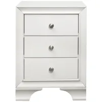 Woodwell Nightstand in White by Homelegance