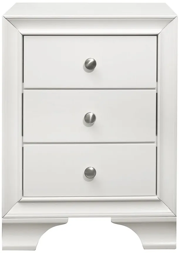 Woodwell Nightstand in White by Homelegance