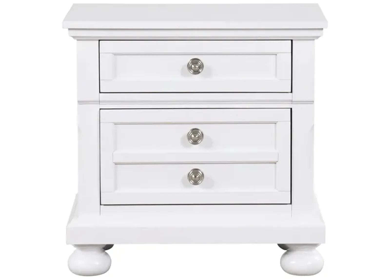 Meade Nightstand in White by Glory Furniture