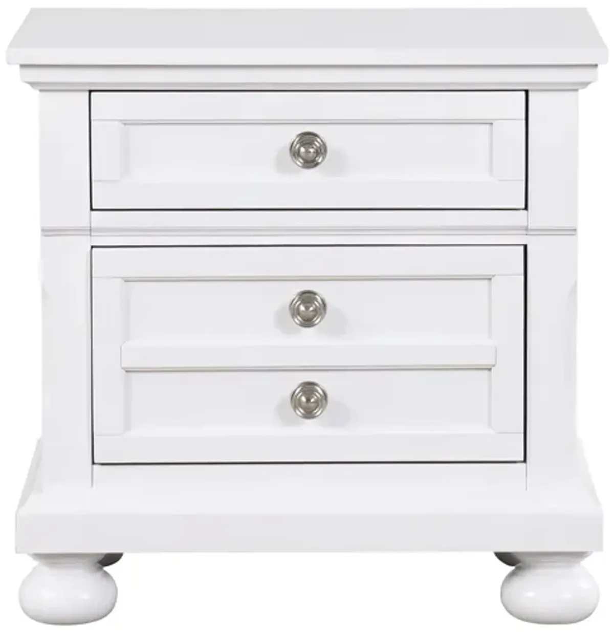 Meade Nightstand in White by Glory Furniture