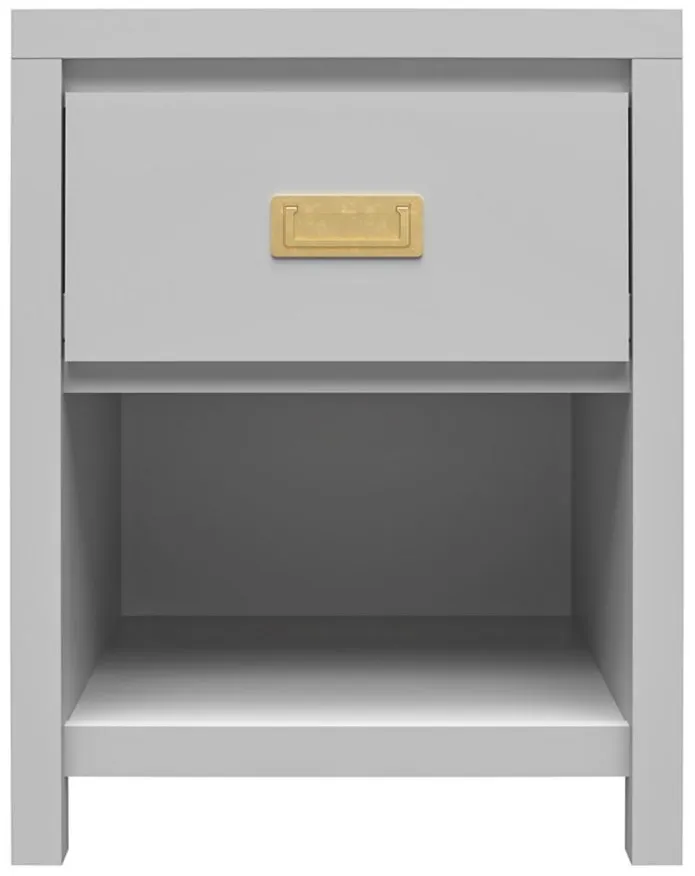 Monarch Hill Haven Kids’ Nightstand by Little Seeds in Dove Gray by DOREL HOME FURNISHINGS