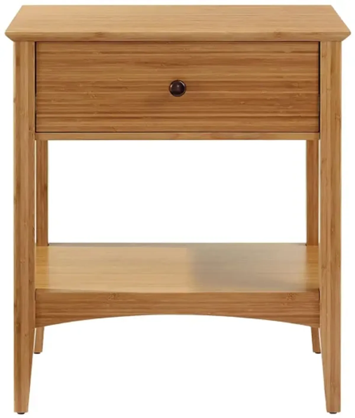 Eco Ridge Willow Nightstand in Caramelized by Greenington