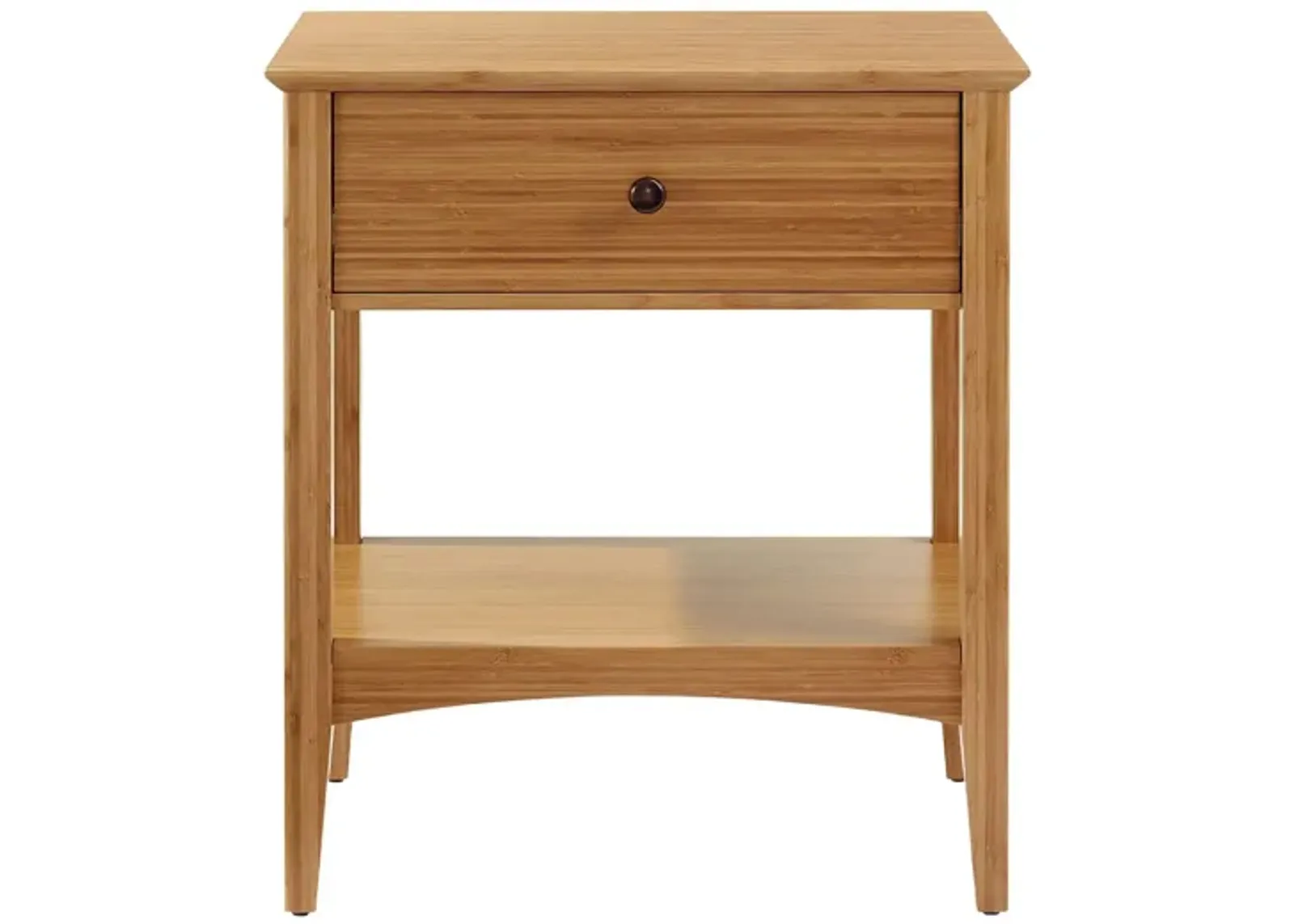 Eco Ridge Willow Nightstand in Caramelized by Greenington