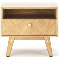 Colton Nightstand in Natural by LH Imports Ltd