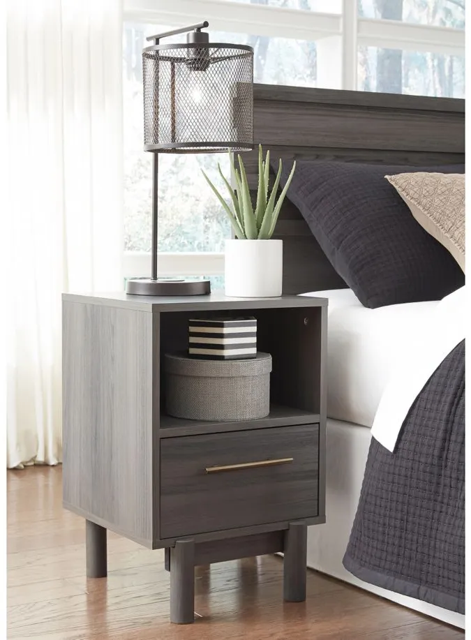 Brymont Nightstand in Dark Gray by Ashley Express