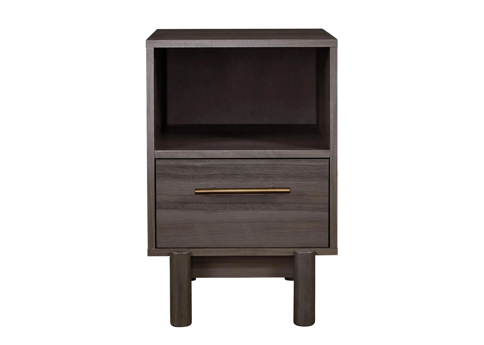 Brymont Nightstand in Dark Gray by Ashley Express