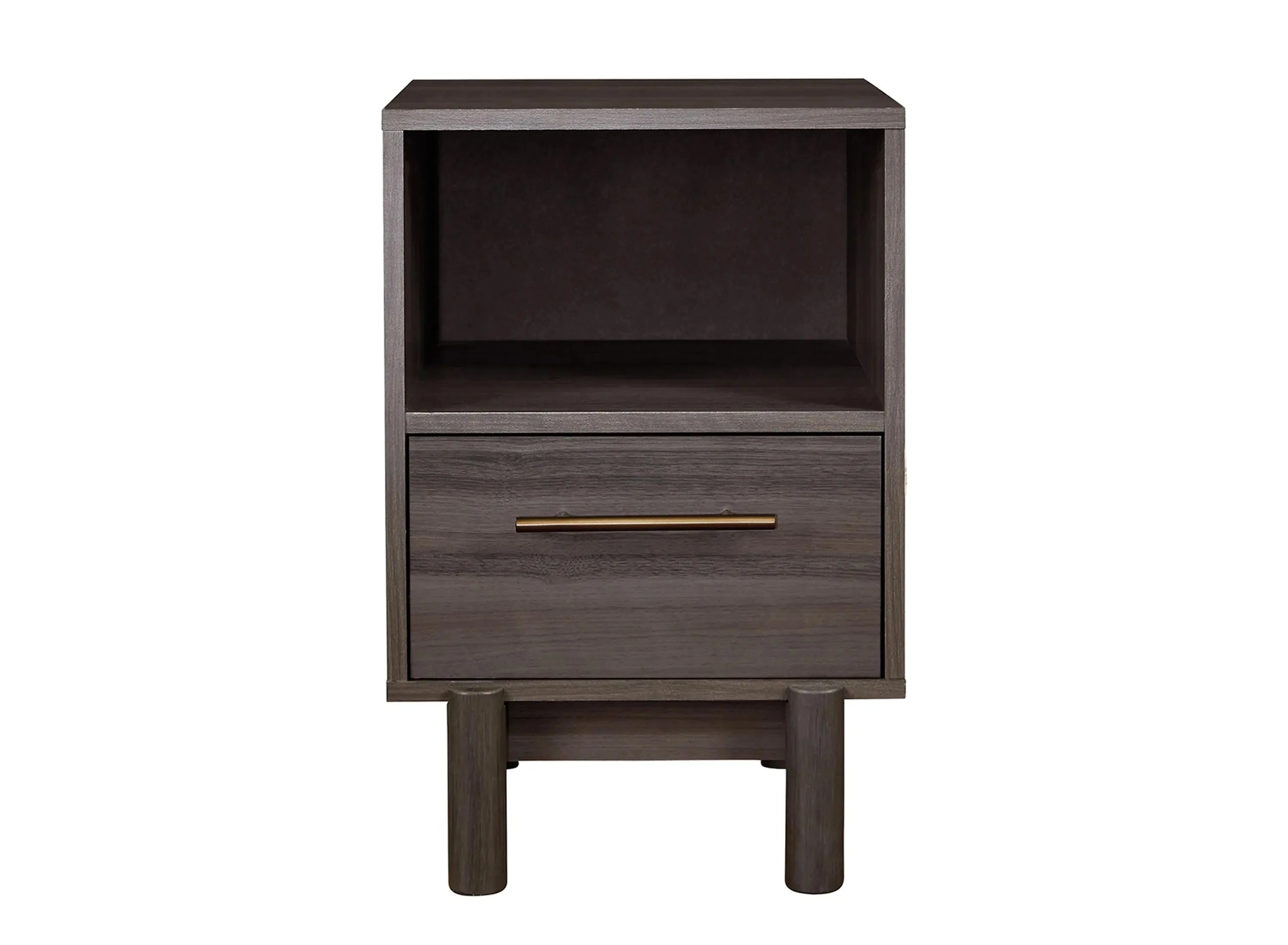 Brymont Nightstand in Dark Gray by Ashley Express