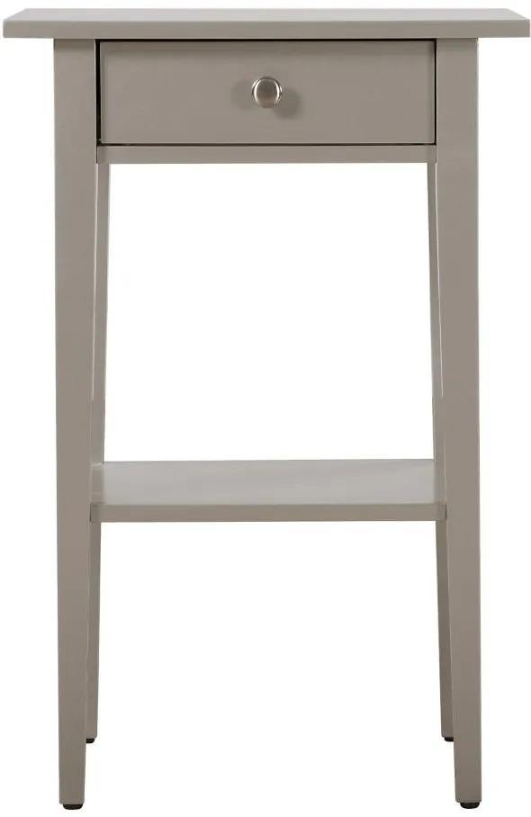 Dalton Nightstand in Silver Champagne by Glory Furniture