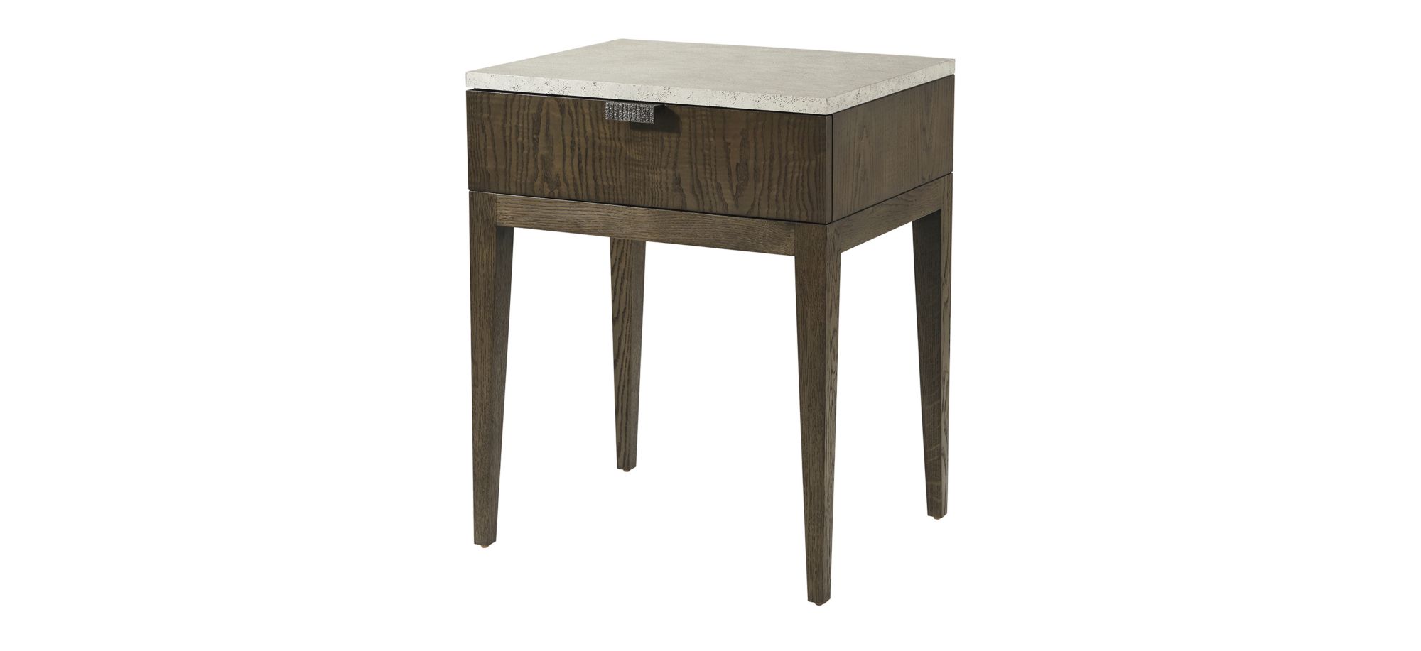 Catalina Single Drawer Nightstand in Earth by Theodore Alexander