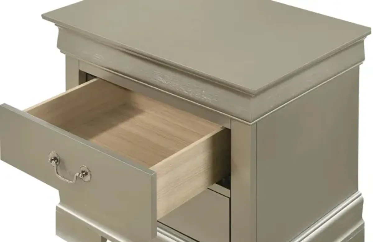 Rossie 2-Drawer Nightstand