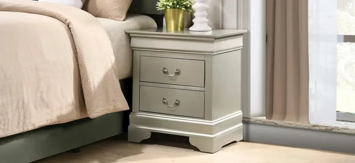 Rossie 2-Drawer Nightstand