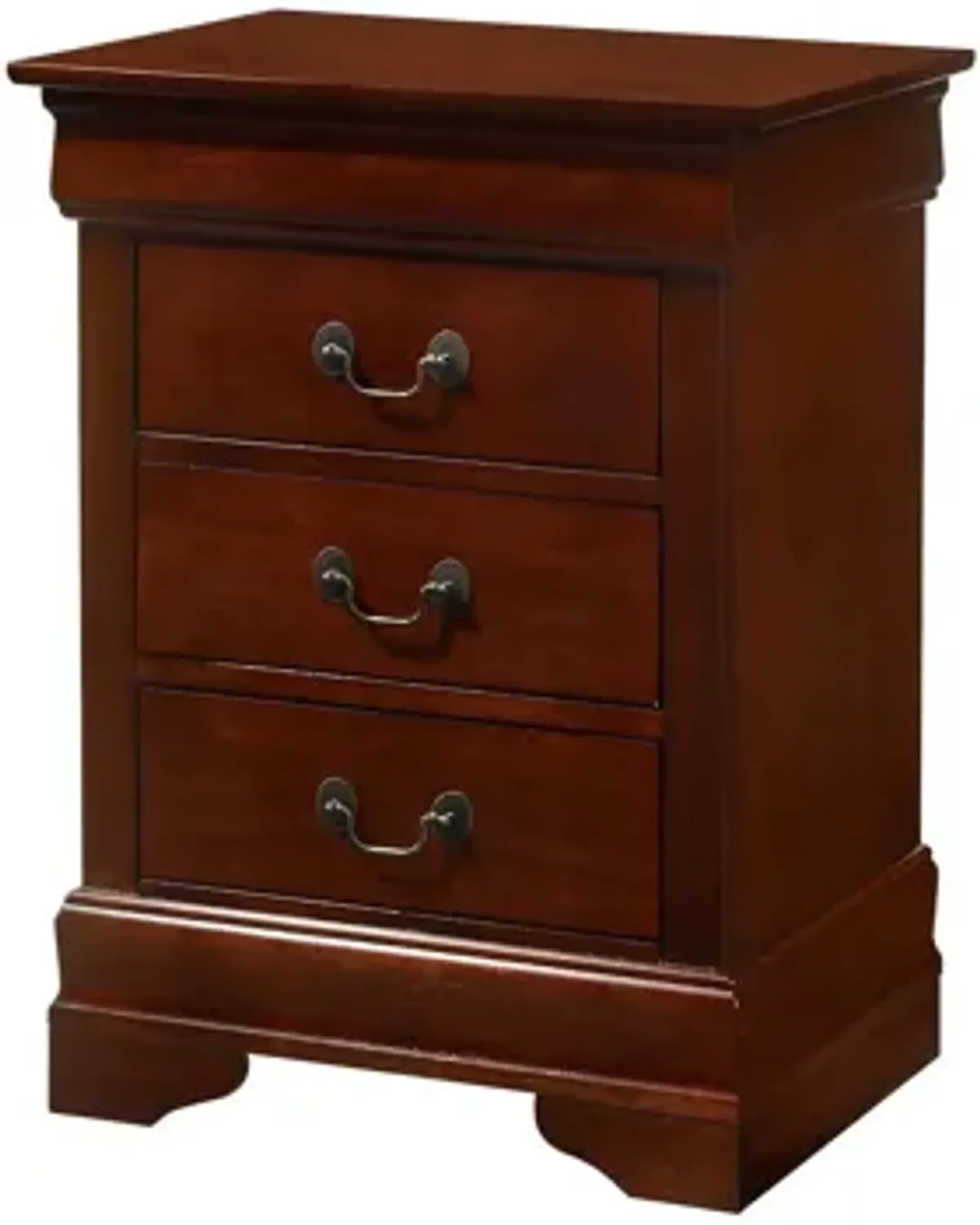 Rossie 3-Drawer Nightstand