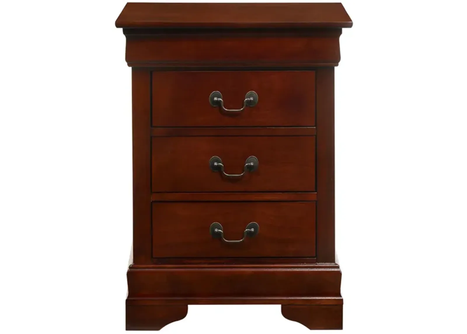 Rossie 3-Drawer Nightstand