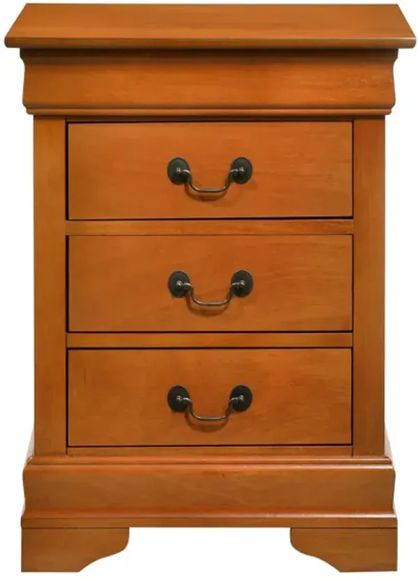 Rossie 3-Drawer Nightstand
