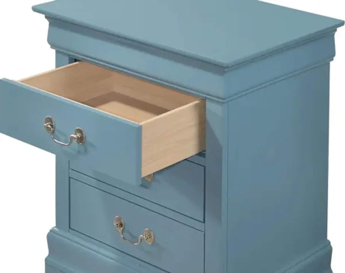 Rossie 3-Drawer Nightstand