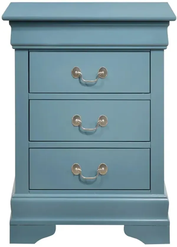 Rossie 3-Drawer Nightstand