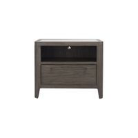 Castleton Nightstand in Smoked Oyster by Bellanest.