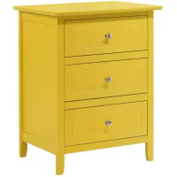 Daniel Nightstand in Yellow by Glory Furniture