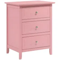 Daniel Nightstand in Pink by Glory Furniture