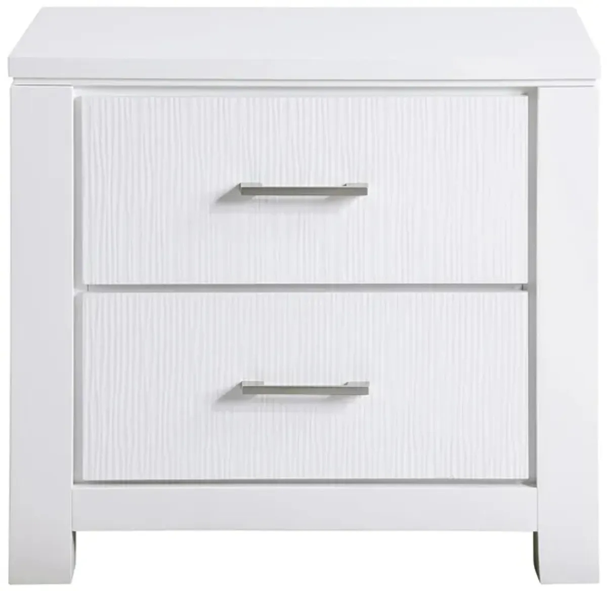 Garretson Nightstand in White by Homelegance