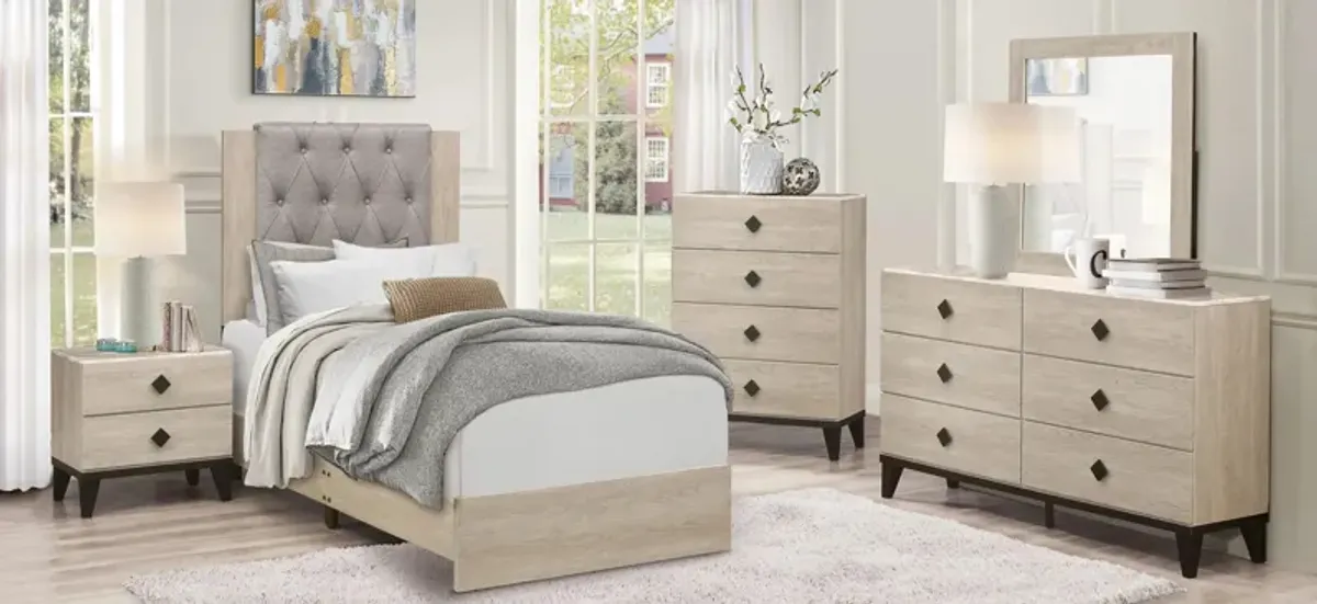 Karren 2-Drawer Nightstand