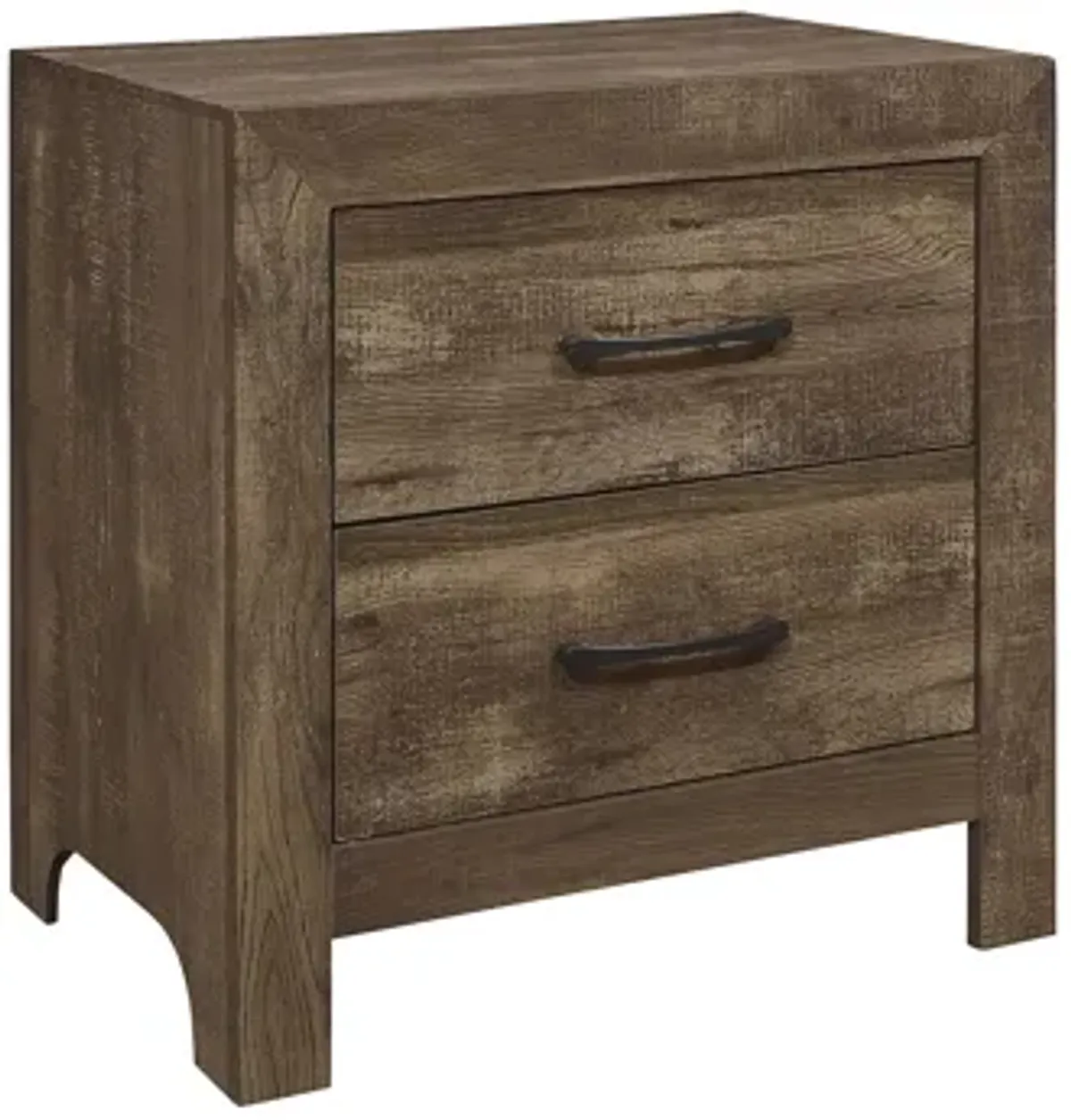 Bijou 2-Drawer Nightstand