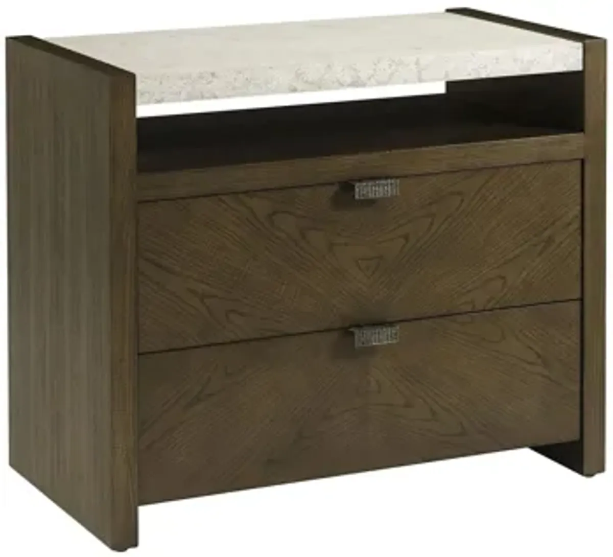 Catalina Two Drawer Nightstand