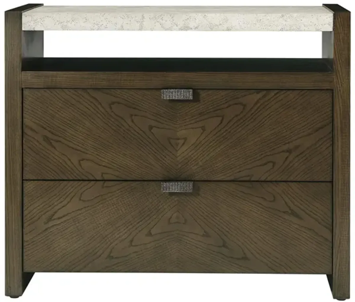 Catalina Two Drawer Nightstand