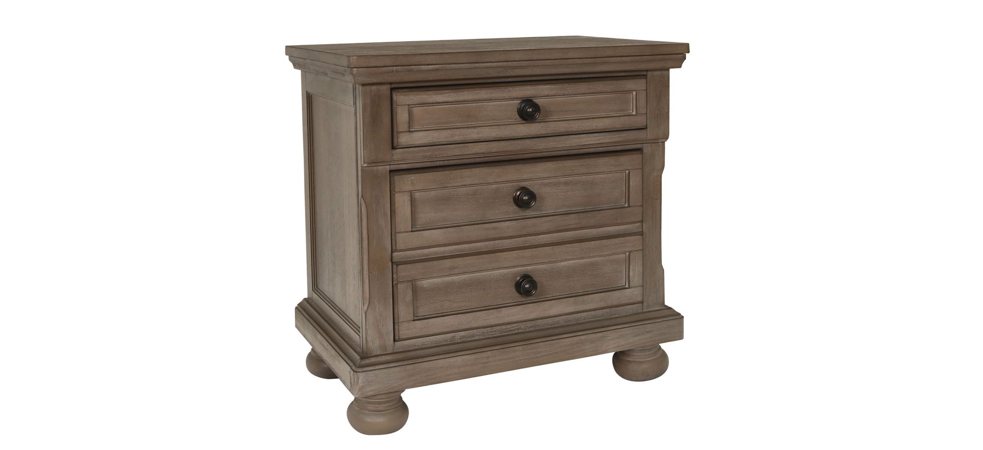 Allegra Nightstand in Pewter by New Classic Home Furnishings