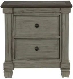 2-Tone Finish (Coffee and Antique Gray) color