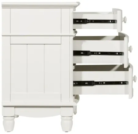 Willow Point Small Nightstand in White by Homelegance