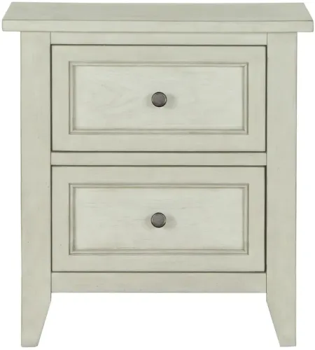 Raelynn Nightstand in Weathered White by Magnussen Home