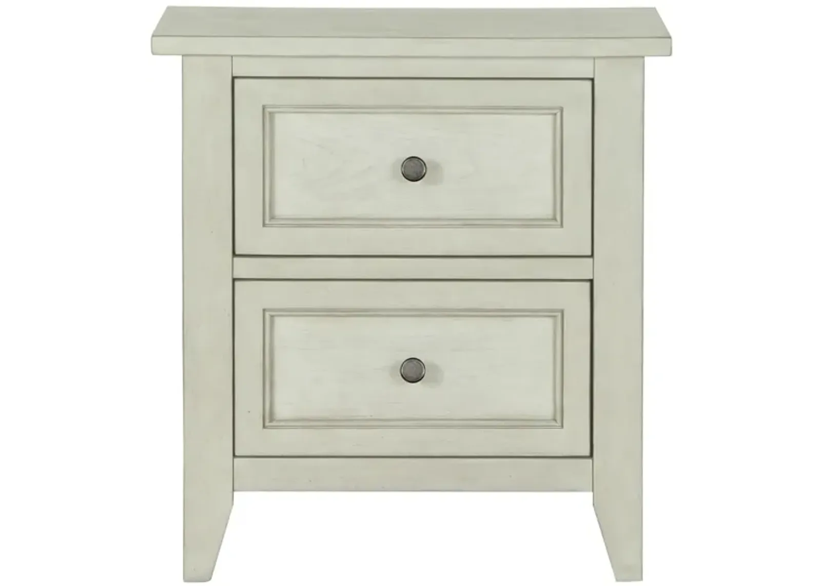 Raelynn Nightstand in Weathered White by Magnussen Home